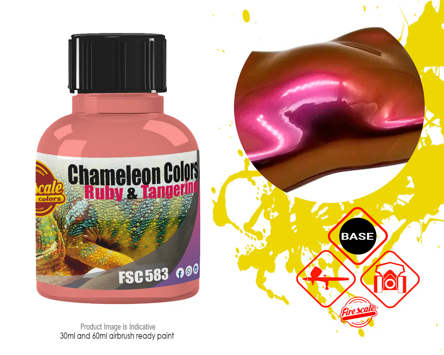 Ruby & Tangerine Chameleon 1