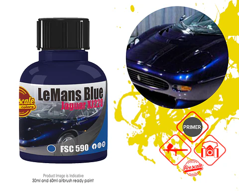 LeMans Blue Jaguar XJ220