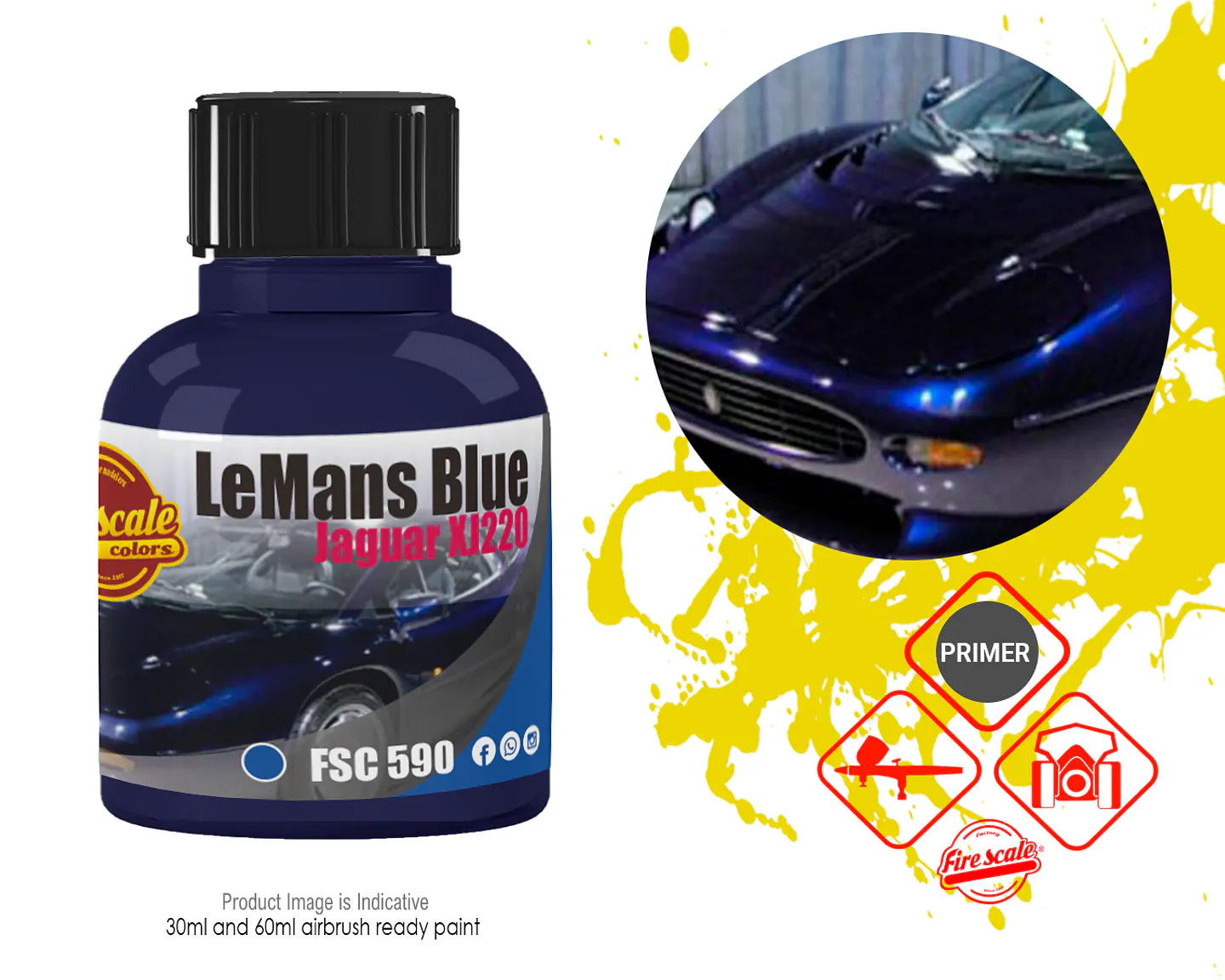 LeMans Blue Jaguar XJ220 1