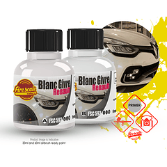 Blanc Givre Renault + Base Color