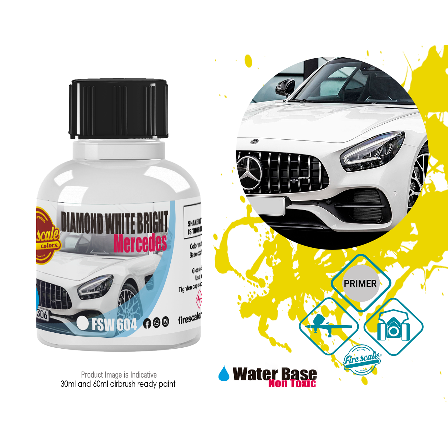 Diamond White Bright Mercedes