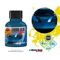 Liquid blue Ford GT