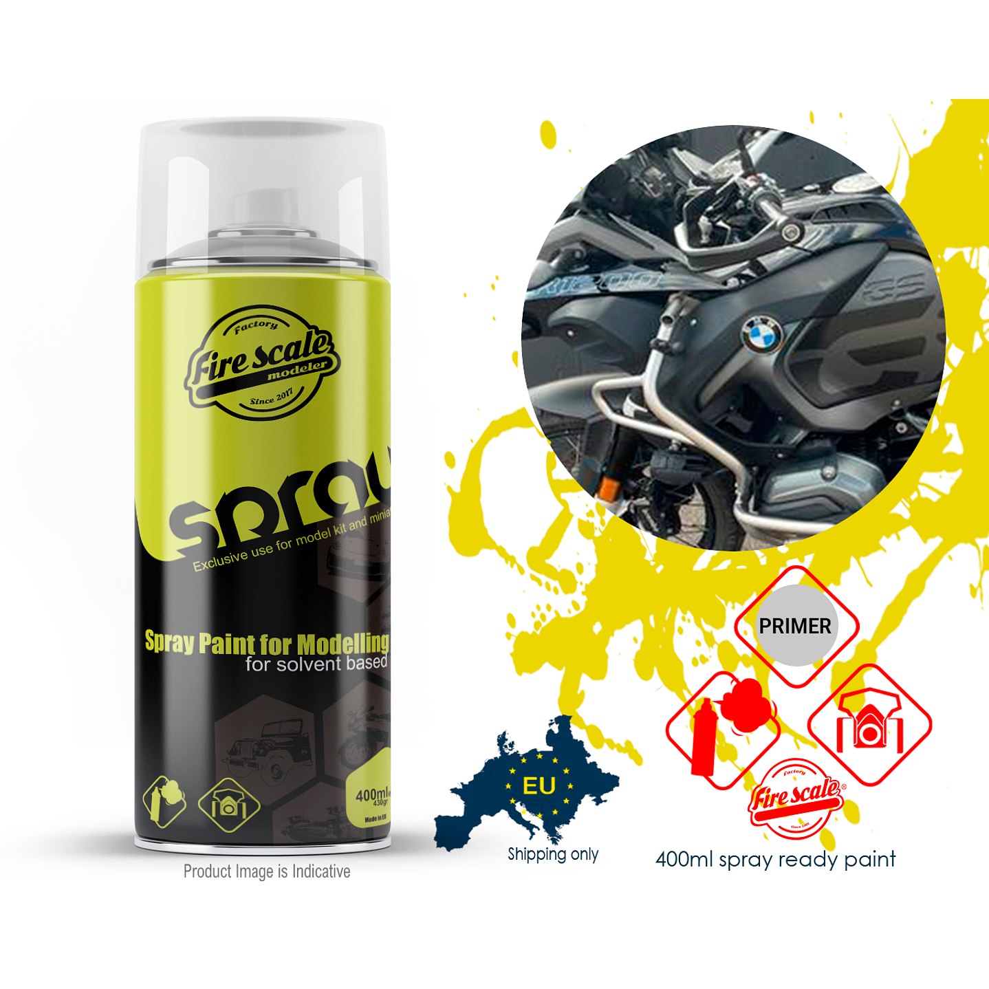 Agate Grey BMW Motorcycles 400ml