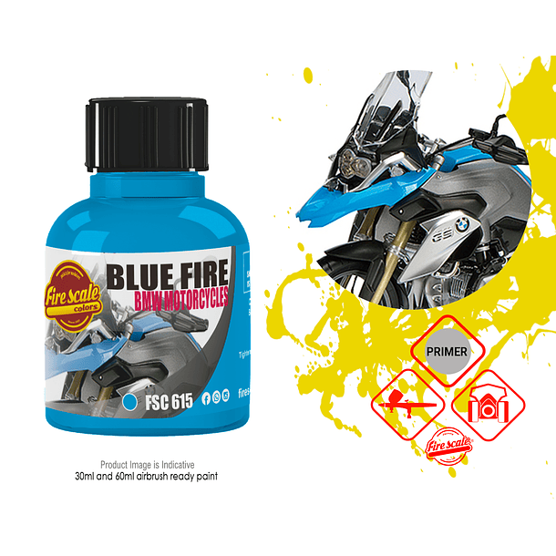 Blue Fire BMW Motorcycles