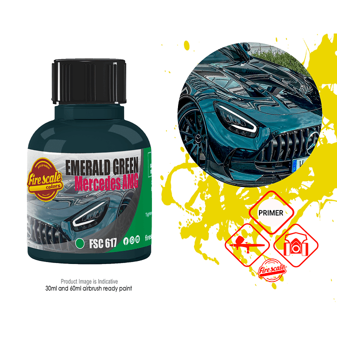 Emerald Green Mercedes  1