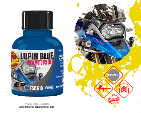 Lupin Blue BMW Motorcycles