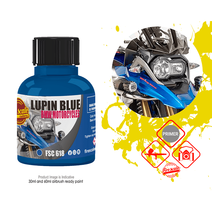 Lupin Blue BMW Motorcycles 1
