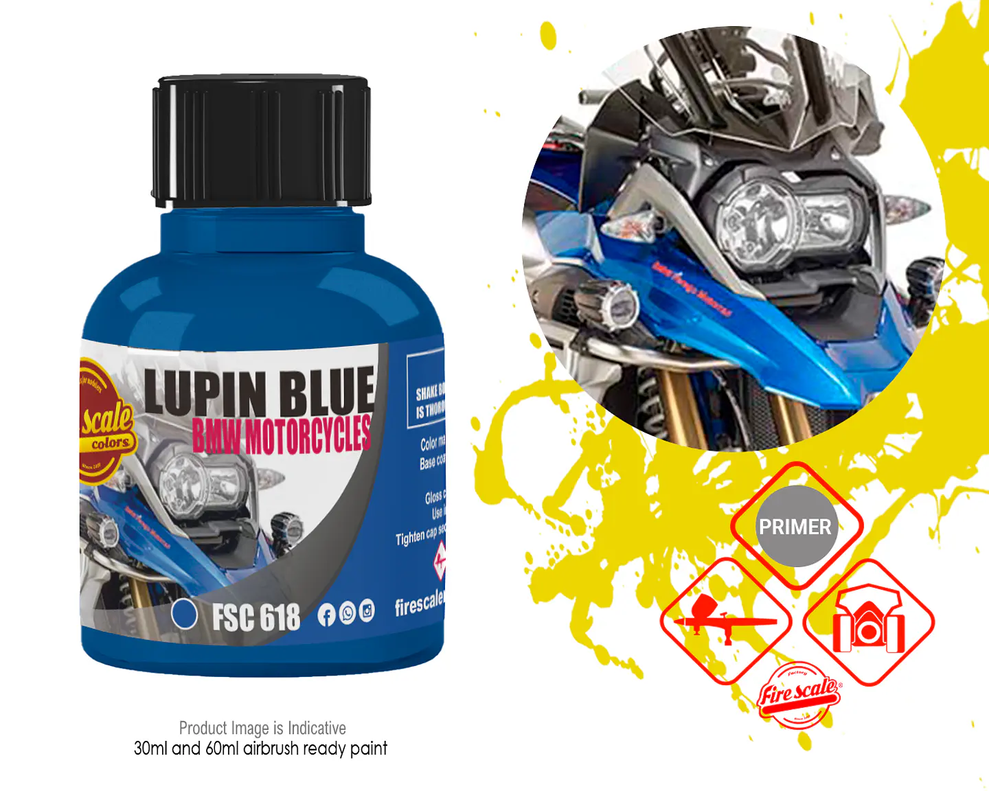 Lupin Blue BMW Motorcycles 1
