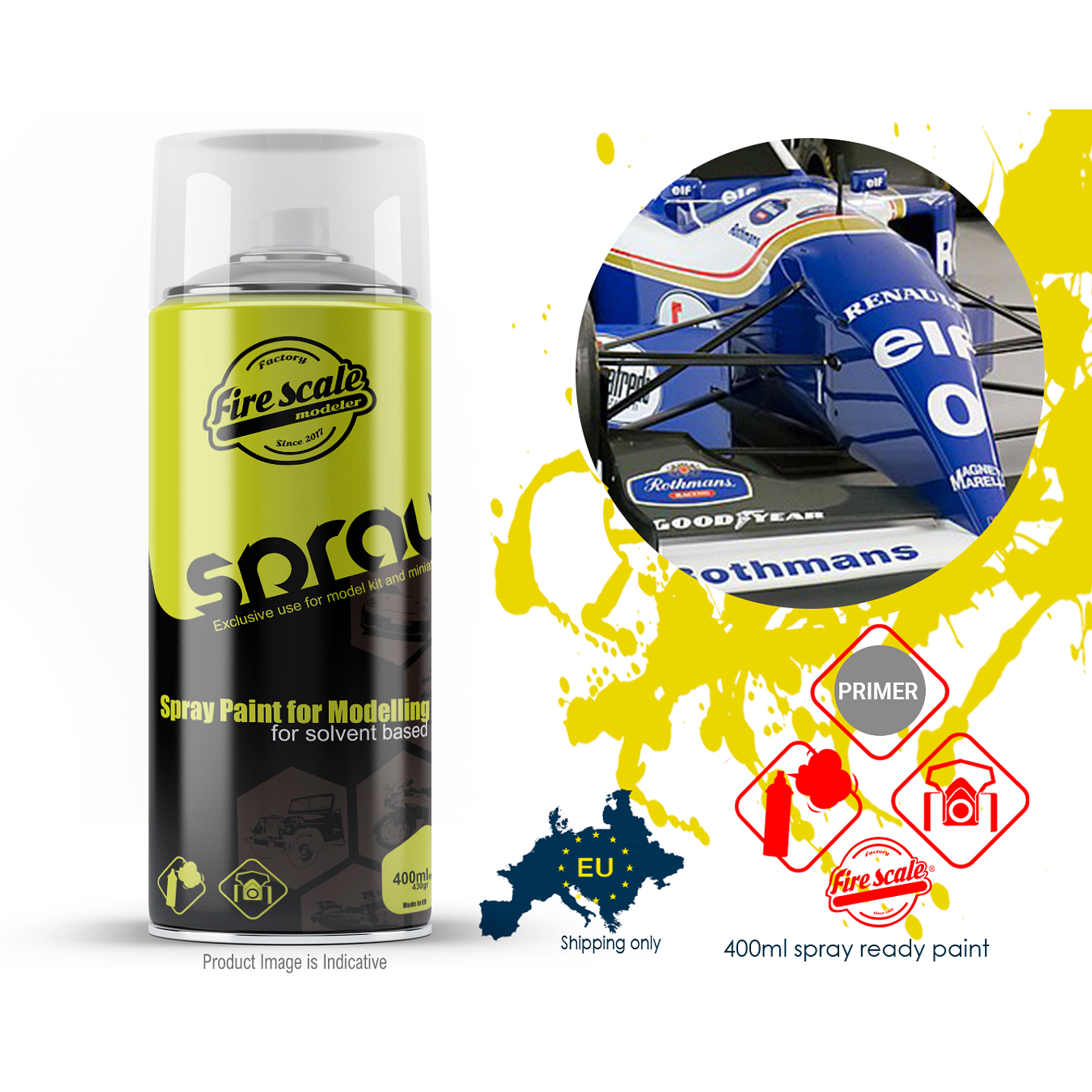 Williams FW16 Rothmans Blue 400ml