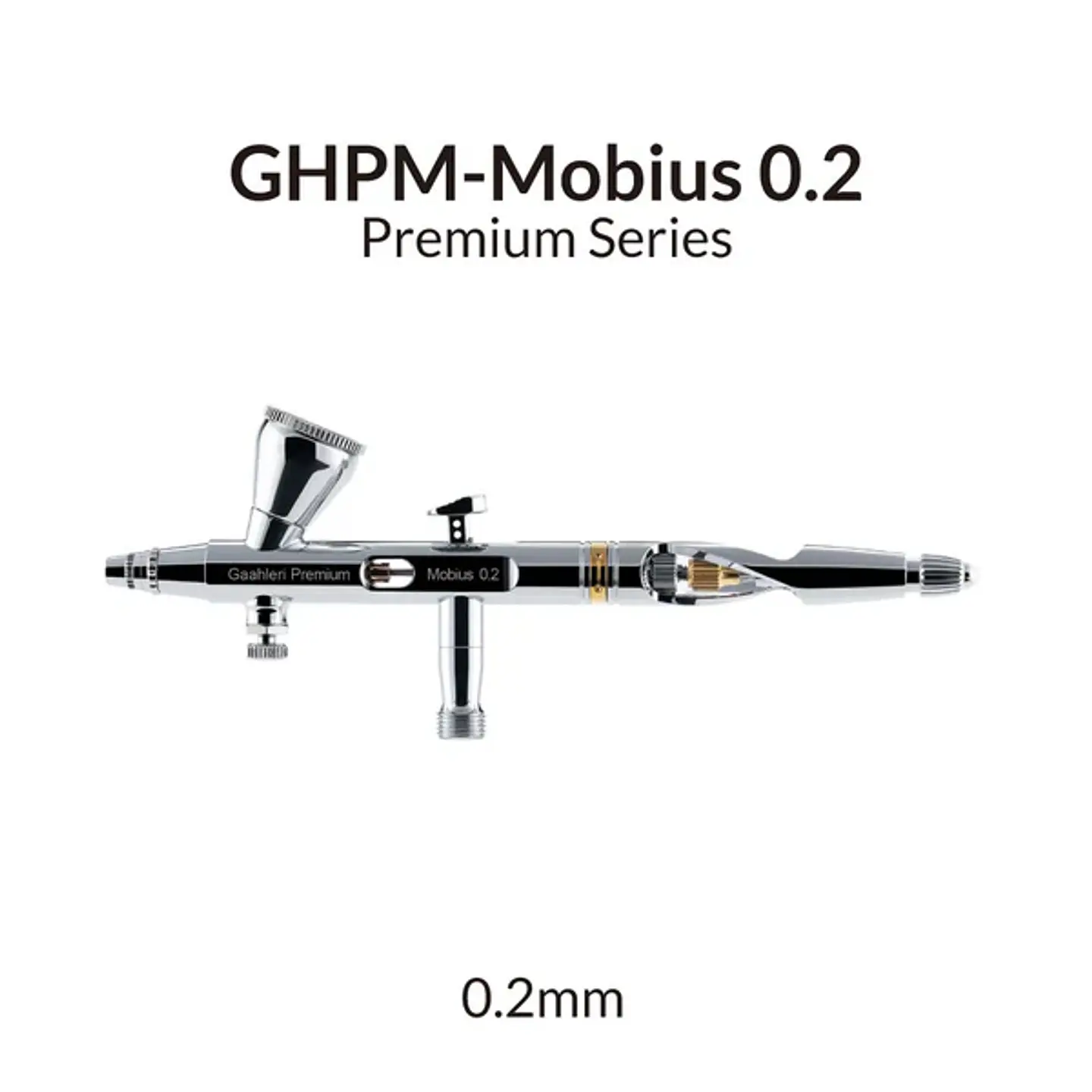 Mobius 0.2mm Premium Series Airbrush 1