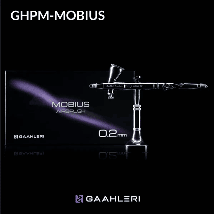 Mobius 0.2mm Premium Series Airbrush 6