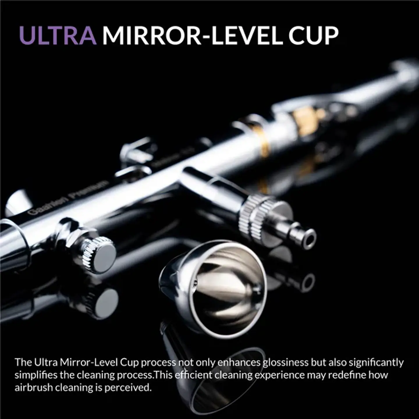 Mobius 0.2mm Premium Series Airbrush 2