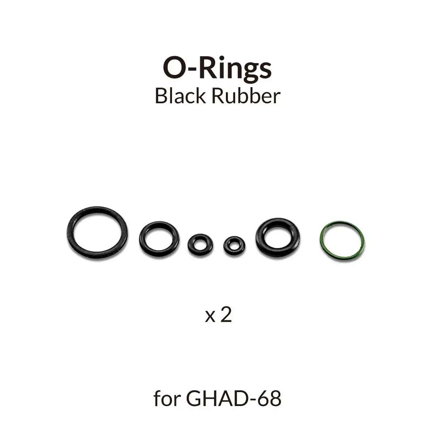 Black O-Ring for GHAD-68 1