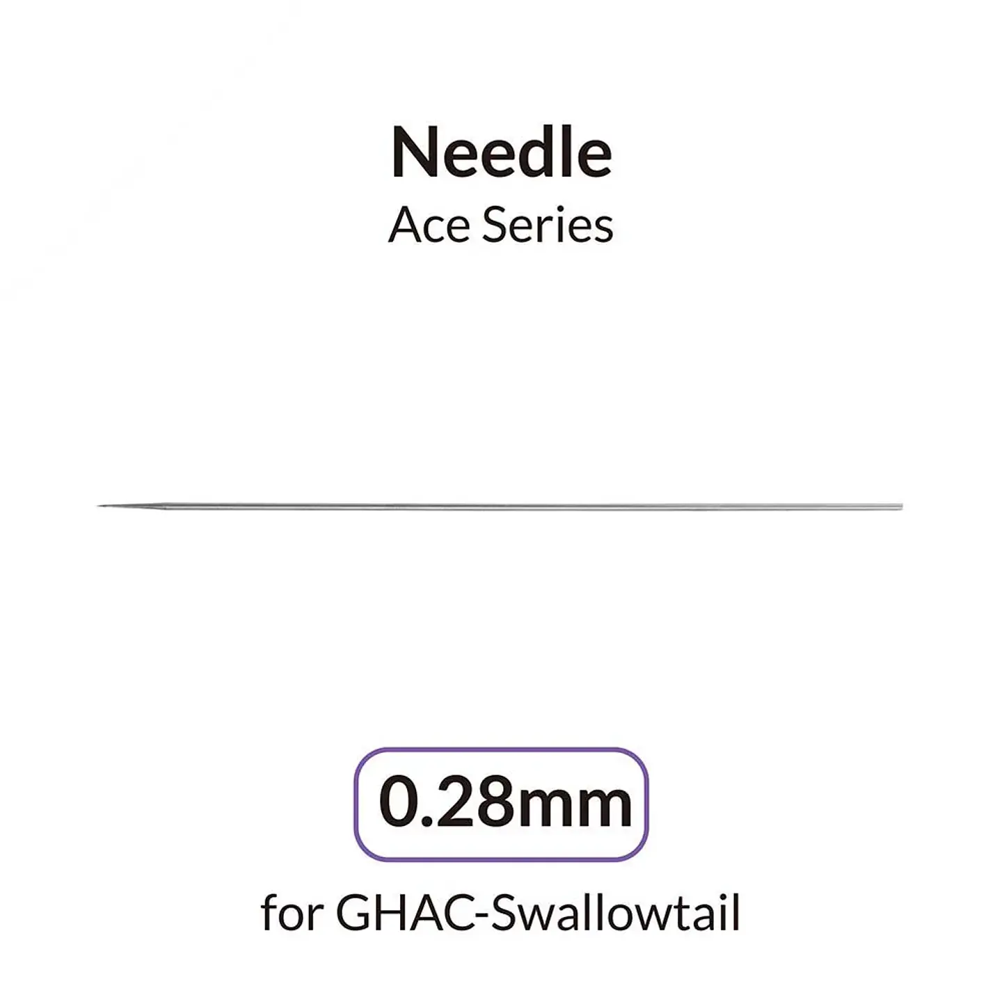 0.28mm Needle for GHAC-Swallowtail 1