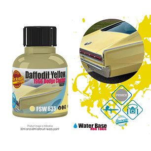 Daffodil Yellow 1966 Dodge Charge