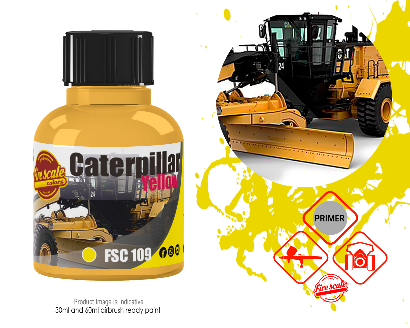 Caterpillar Yellow