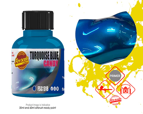 Turquoise Blue Candy