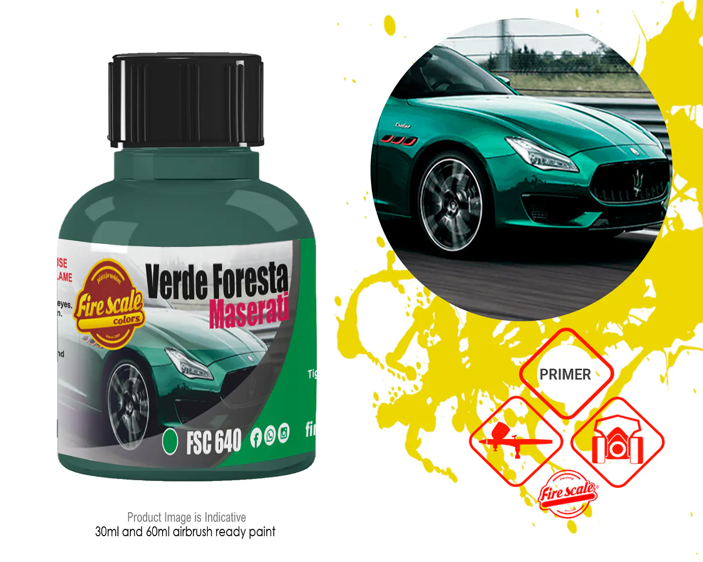 Florest Green Maserati 1