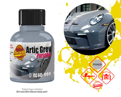 Artic Grey Porsche