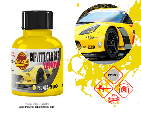 Corvette C7.R GTE Yellow