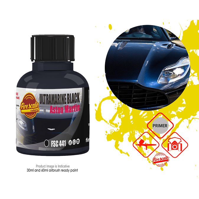 Ultramarine Black Aston Martin 1