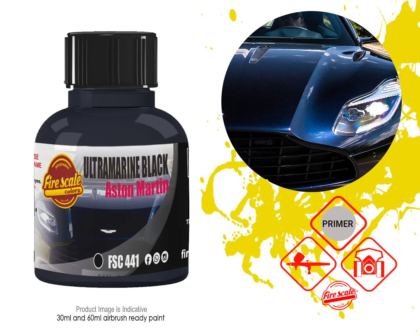 Ultramarine Black Aston Martin 1