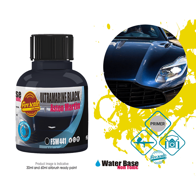 Ultramarine Black Aston Martin 1