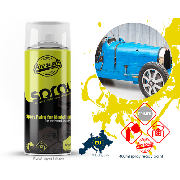 French Racing Blue 1650 Bugatti Type 35 - 400ml