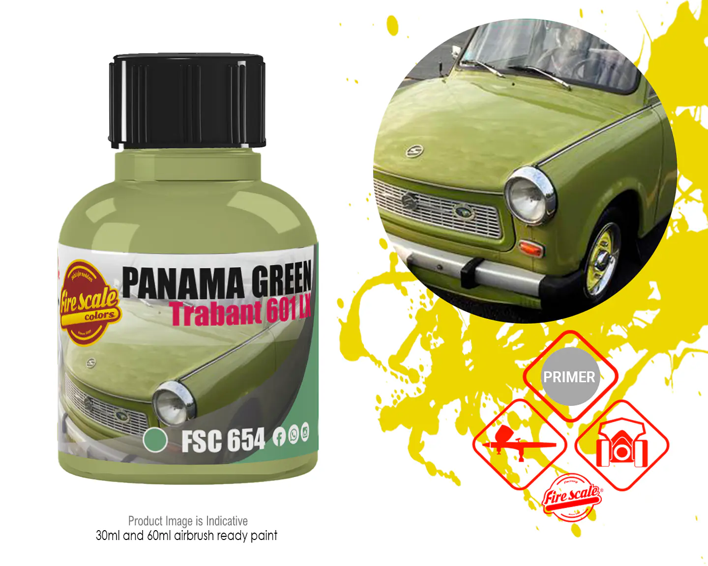 Panama Green Trabant 601 LX 1