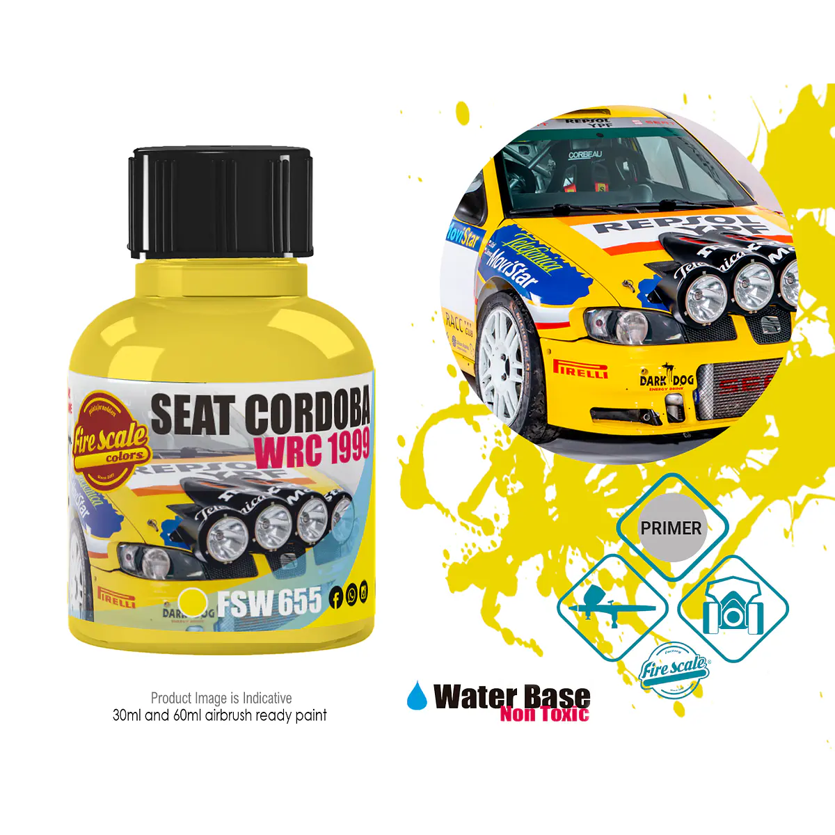 Seat Cordoba WRC 1999 Color