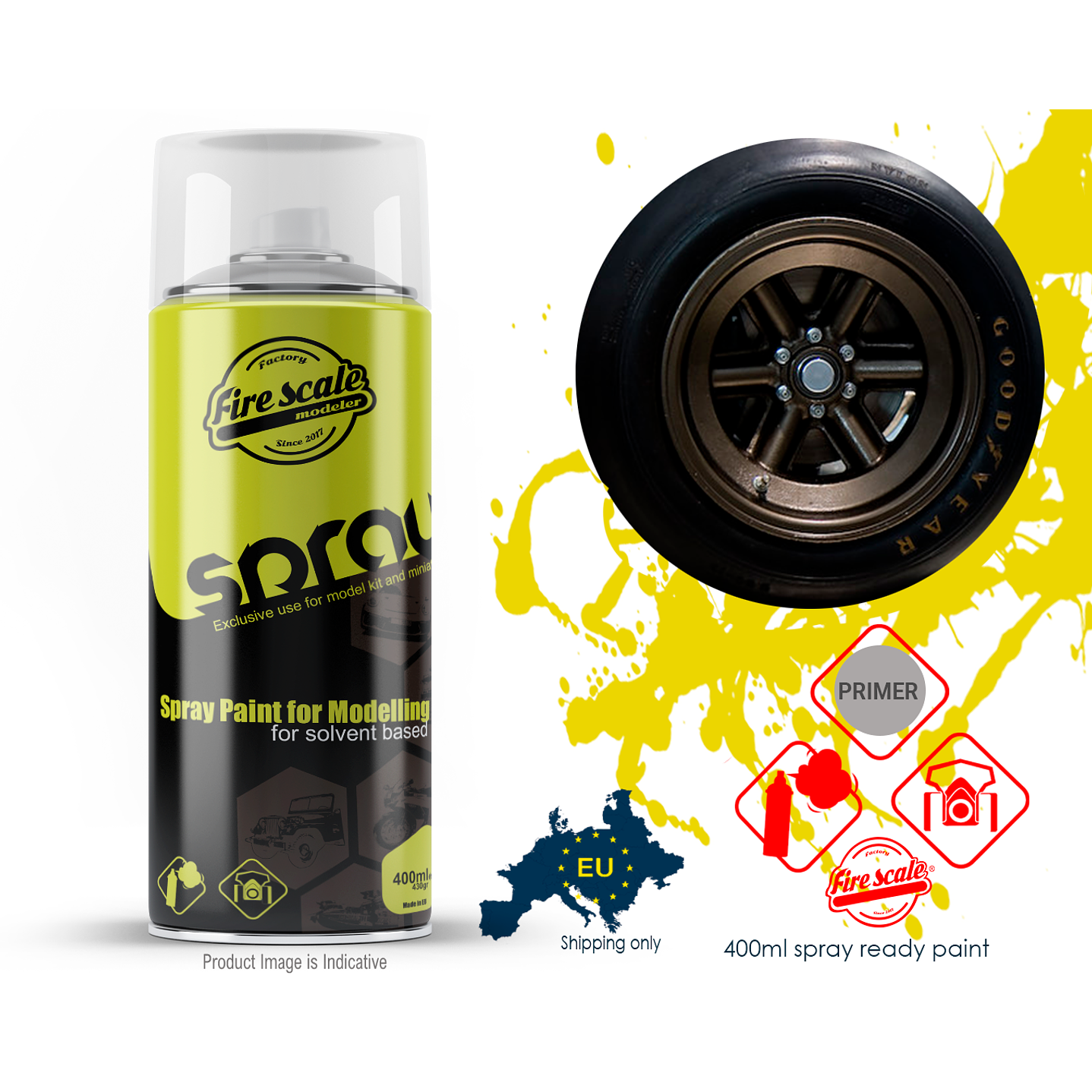 Dark Bronze Wheels 400ml