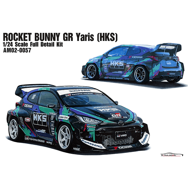 Rocket Bunny GR Yaris 1:24 1