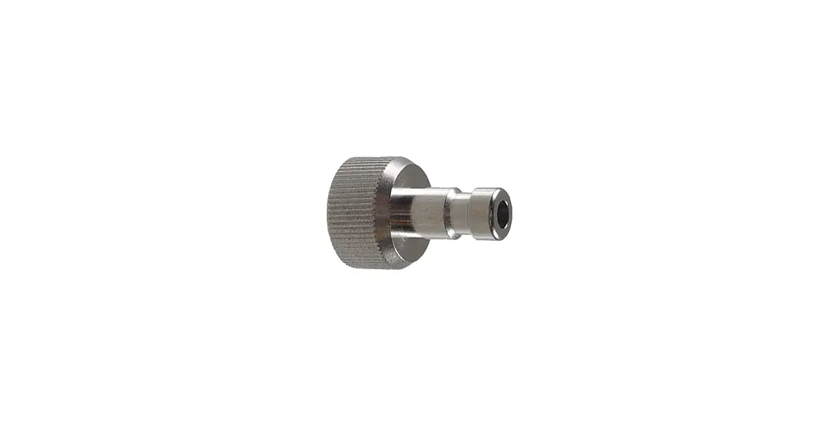 Schnellkupplung NW 2,7mm, mit Schraubtülle für Schläuche 4x6mm, 11,54