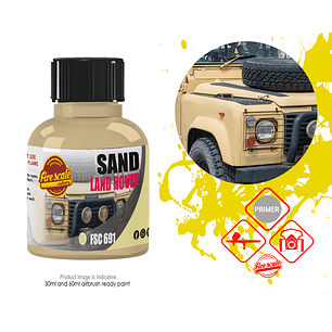 Sand Land Rover