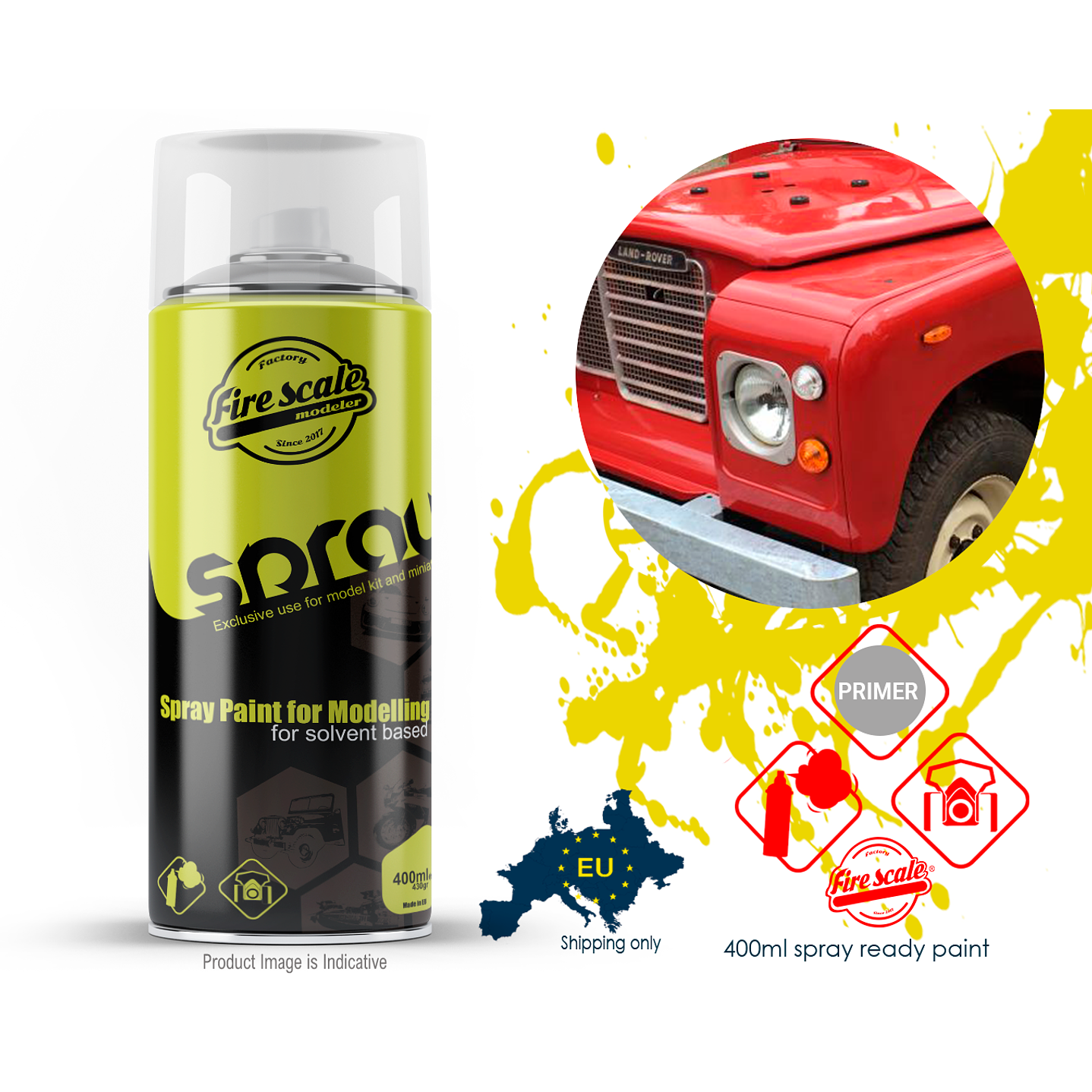 Masai Red Land Rover 400ml