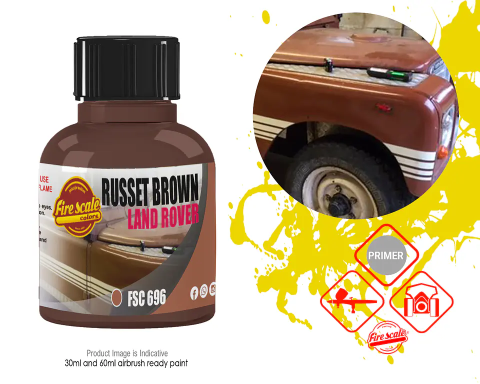 Russet Brown Land Rover 1