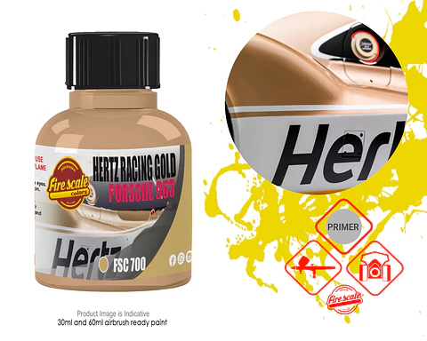 Hertz Racing Gold
