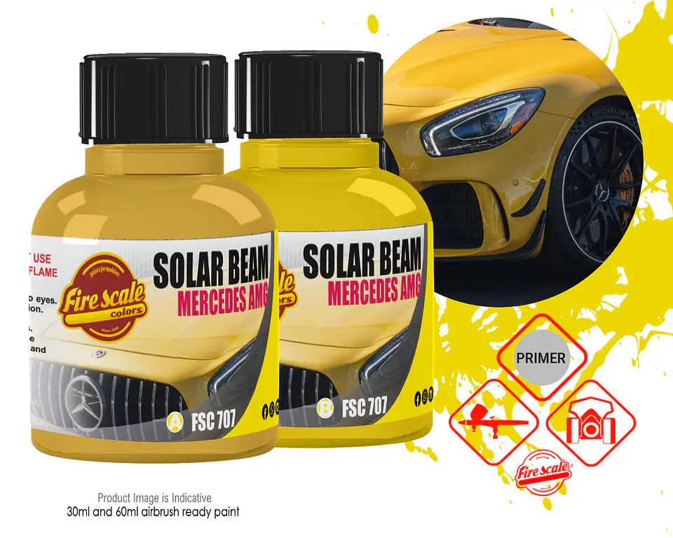Solar Beam Mercedes AMG + Base Color 1
