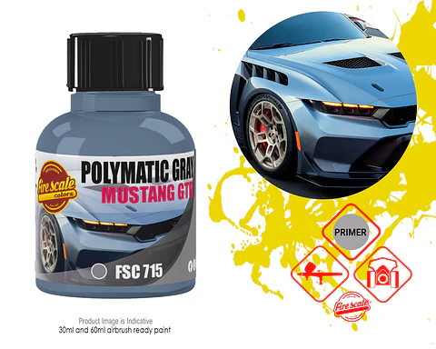 Polymimetic Gray Mustang GTD