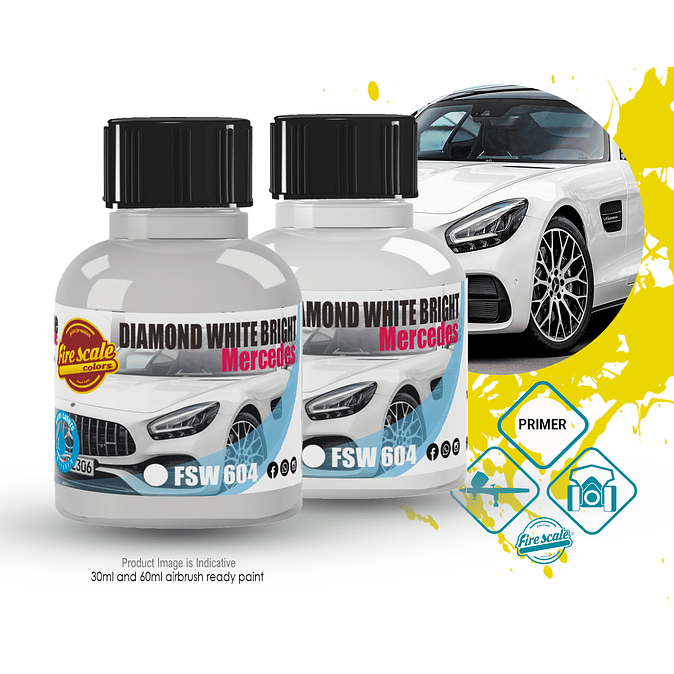 Diamond White Bright Mercedes + BASE 1