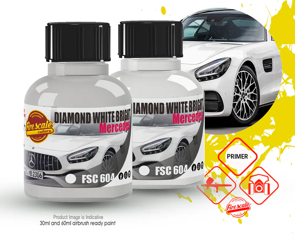 Diamond White Bright Mercedes + BASE 1