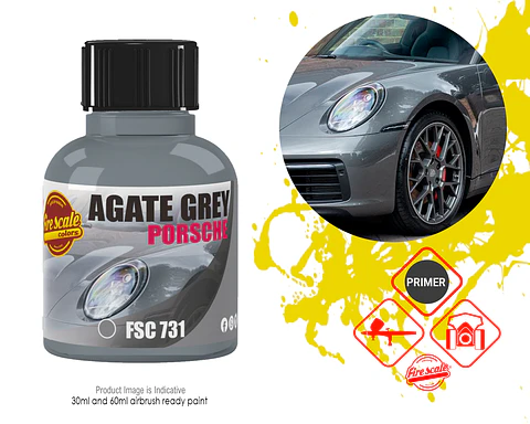Agate Grey Porsche