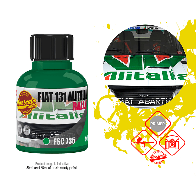 Fiat 131 Alitalia Rally Green 1