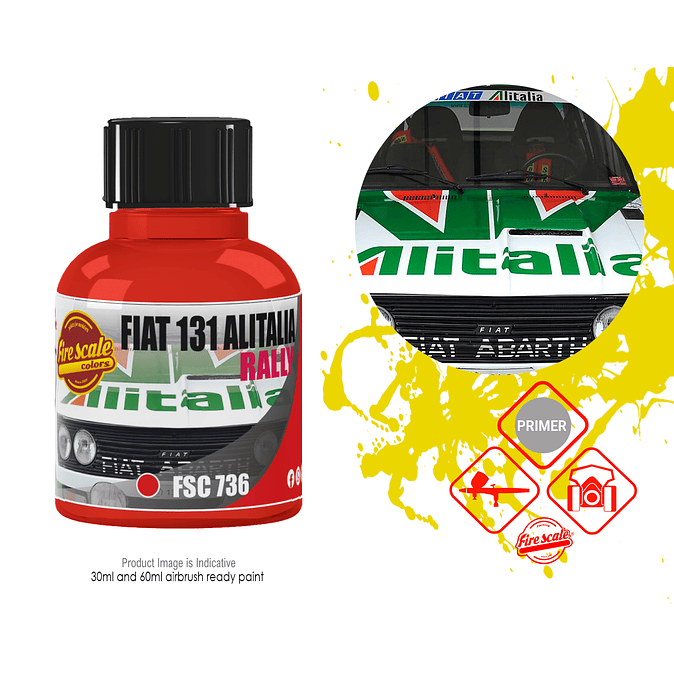 Fiat 131 Alitalia Rally Red 1