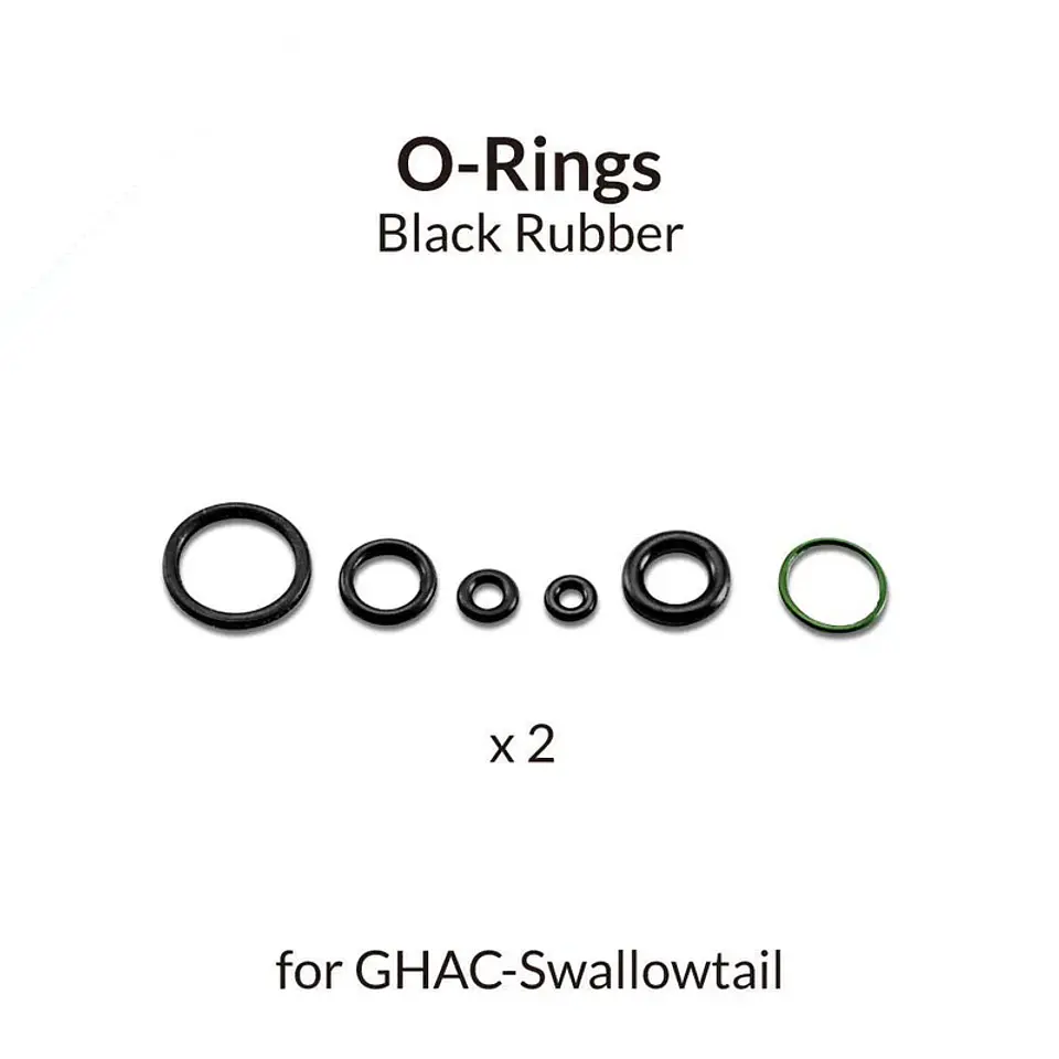 Black O-Ring for GHAC-Swallowtail 1