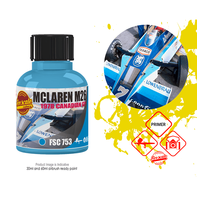 Mclaren M26 - 1978 Canadian GP Light Blue 1