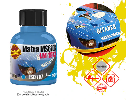 Matra MS670B LM 1973 - Blue