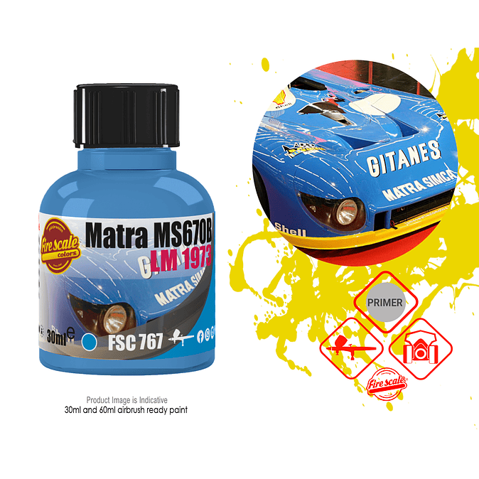 Matra MS670B LM 1973 - Blue 1