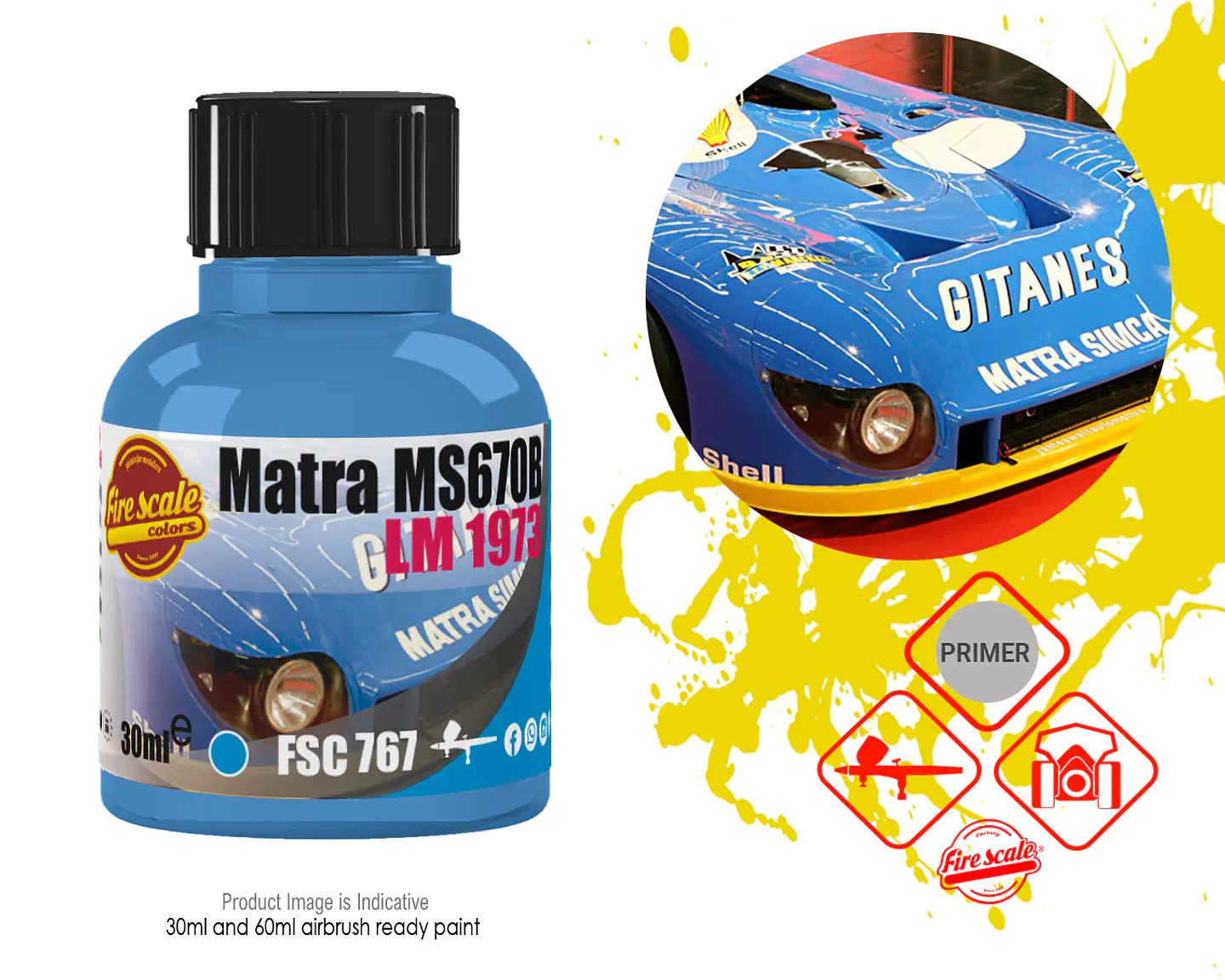 Matra MS670B LM 1973 - Blue 1