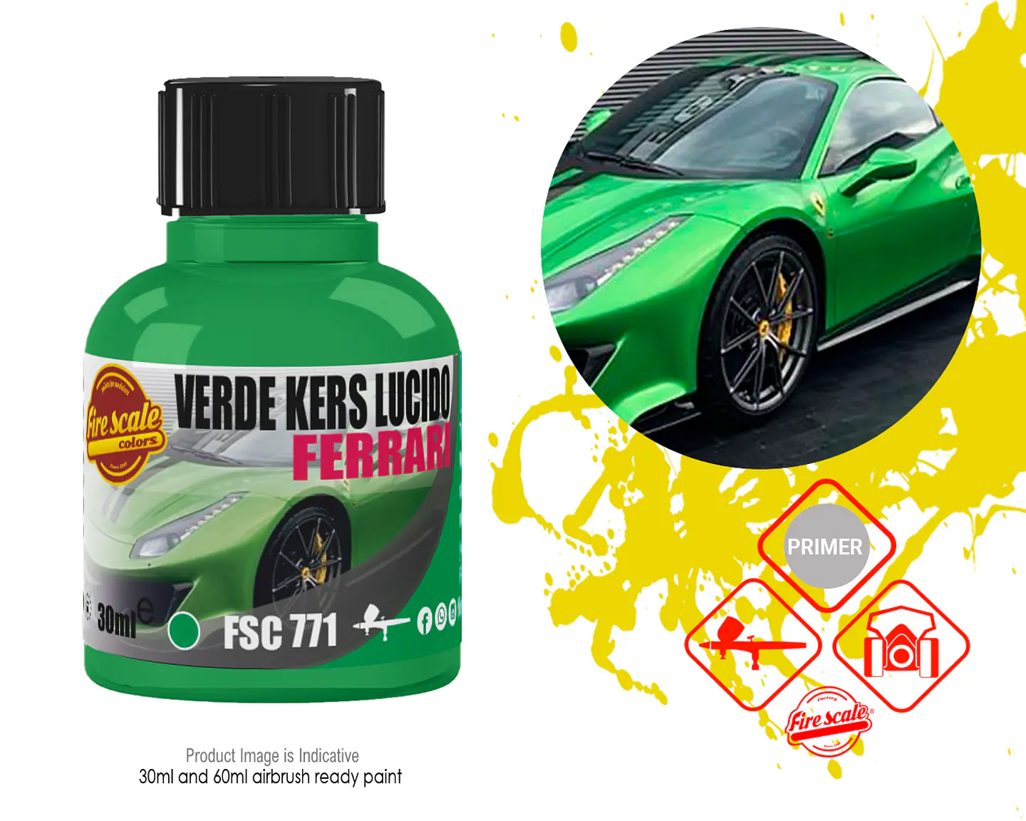 Verde Kers Lucido Ferrari 1
